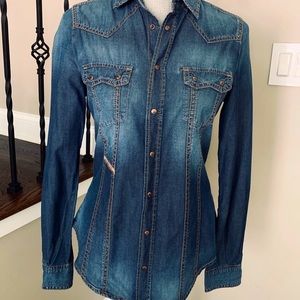 Diesel women denim shirt size XS